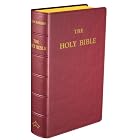 Douay-Rheims Bible, Pocket size, Flexible cover, Burgundy colour by Word of God and Bishop Challoner