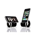 Black Sinjimoru SyncStand Dock Cradle, holder iPhone 4, 4S, 3G, 3GS, and iPod