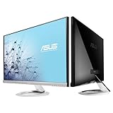 Asus MX279H 68,6 cm (27 Zoll) widescreen TFT-Monitor (LED, VGA, HDMI, 5ms Reaktionszeit) schwarz/silber