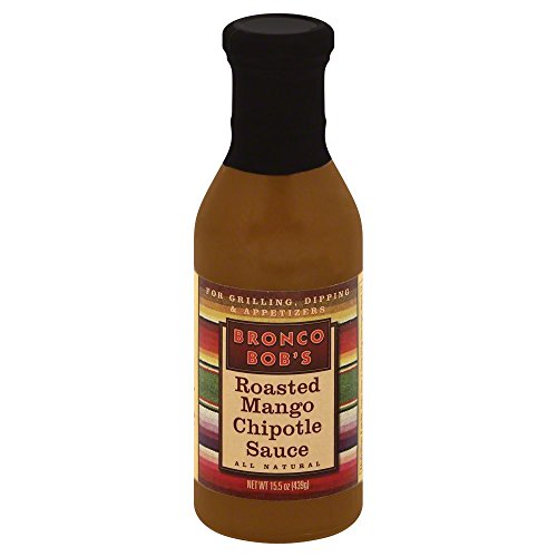 Bronco Bobs Roasted Mango Chipotle Sauce 15.5 oz - Pack of 6