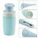 Etvalley USB Cool Mist Ultrasonic Humidifier with Stylish Design, Portable, Easy to Carry - Silent for Baby Room, Living Room, Cars and Office, Added A Water Cup for Humidifier Color Blue