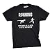 Running Motivation Raptor Shirt Funny Dinosaur Tee to Motivate Runners