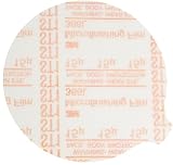 3M 366L 15 Grit, 5" x NH Aluminum Oxide Microfinishing PSA Film Type D Disc Orange (50 Pack)