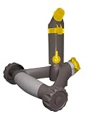 Nelson Adjustable Pattern Control Gear Drive Sprinkler with Flow Control on Rezimar Wheel Base 50250