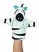 Image of Manhattan Toy Jungle Snugglies Zeke Zebra Hand Puppet