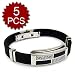 Titanium Stainless Steel Bracelet Men's Fashion Pattern Wholesales (Price/5pcs)