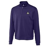 NCAA Men's Louisiana State Fightin Tigers College Purple Drytec Edge Half Zip