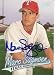 Marc Sagmoen Texas Rangers 1997 Fleer Ultra Signed Trading Card