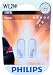 Produkt-Bild: Philips 12516B2 Vision W1,2W Signallampe, 2er Blister