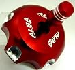 ATV Billet Gas Cap Red Fits Honda 400EX and 450R and 700XX