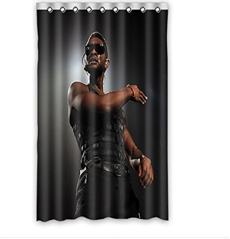 Bedroom Custom Solid Warm Los Angeles Clippers Black-out Window Curtain Polyester 52"x84" (1 piece)