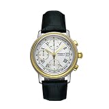 Tissot Watches- Tissot Brigeport Gold Automatic Chronograph with 18k Solid Gold Bezel Mens Watch