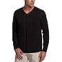 Cubavera Men's Long Sleeve V-Neck Sweater