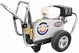 Simpson Water Shotgun Industrial Gas Powered Pressure Washer 3200 PSI @ 4 GPM Honda GX340 Engine And 50' MONSTER Hose #WS3200