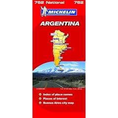 Argentina 2010 NATIONAL map 762 (Michelin National Maps)