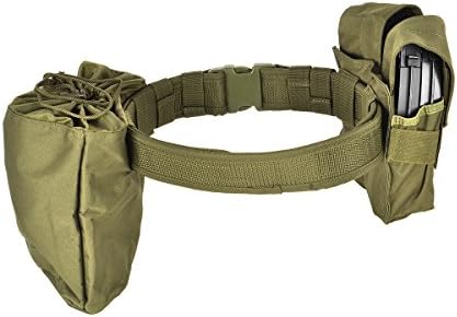 Gryffon Dragonspine Tactical Belt System w/ 2X Mag Pouches - OD