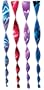 Twister Wind Spiral Spinner - Assorted Colors Red, Blue, Purple and Metalic Blue 20"