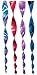 Twister Wind Spiral Spinner - Assorted Colors Red, Blue, Purple and Metalic Blue 20