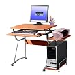 Techni Mobili Juvenile MDF Compact Computer Desk, Cherry