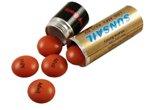 1 AA Battery Case Secret Diversion Safe Pill Box Hidden Container