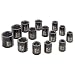 Ingersoll Rand SK4M14 1/2-Inch Drive 14-Piece Metric Standard Impact Socket Set