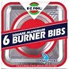 E-Z Foil/Pactiv 6Pk Sq Gas Burner Bib (Pack Of 6) 88802 Foilware Aluminum