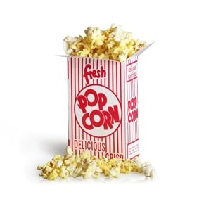 (100) .75 OUNCE MOVIE THEATER POPCORN BOXES by 