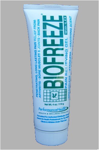 4 Ounce BioFreeze Gel Tube With ilex
