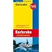 Falk Stadtplan Extra Standardfaltung Karlsruhe