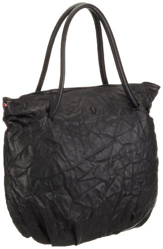 edc by esprit Xuwen X48002, Damen Shopper, schwarz, (black 1), 36X48X10