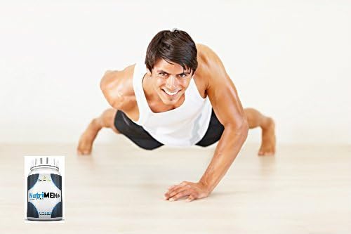 NutriMen+ #1 Mens Daily Supplement (2 Month Supply) Naturally Increase Stamina, Size, Energy, and Testosterone Levels. 50mg of DHEA to Help with Better Workouts, Mental Focus and Concentration. Advanced Formula Promotes Prostate Health and Urine Flow. 100% No Risk Money Back Guarantee Improves Confidence and Life Style.