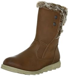 Mustang 1103602/307, Damen Fashion Stiefel, Braun (Cognac 307), EU 42