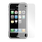 Pack of 3: Apple Iphone PDA Premium Reusable LCD Screen Protector with Lint Cleaning Cloth