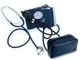 BP Blood Pressure Cuff - Aneroid Sphygmomanometer with STETHOSCOPE, ADULT Size