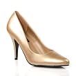 4 Inch Womens Sexy Shoes Wear To Work Shoes Classic Pump Shoes Gold