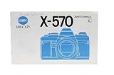 Minolta X-570 35mm SLR Camera Instruction Manual