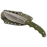 Committed Drop-point Fixed Fighter Knife