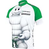 Louis Garneau 2009 Men's Michelin Eco Short Sleeve Cycling Jersey - Michelin - 9820446-1A7