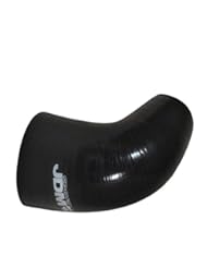 Automotive Parts and Accessories: JDM Sport - 2.5" Inch to 3" Inch 90 Degree Reducer Silicone Coupler Universal Performance Hose Black/Red - AJP Distrubutors
