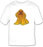 T-shirt with spaniel, pet, animal, cocker, dog