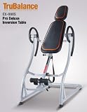 TruBalance EX-990S Pro Fitness Deluxe Inversion Table - Titanium