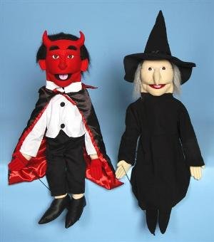 Childrens Toyshop  Toys : Witch Deluxe Full Body Puppet (S2614)