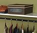 Household Essentials Small Vision Storage Box, Coffee Linen