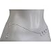 Back Belly Chains Sterling Silver Jewelry Length 38.5 inches