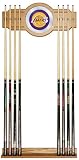Los Angeles Lakers NBA Billiard Cue Rack with Mirror