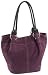 Tignanello Suede Bright Light Shoulder Bag