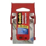 Scotch Heavy Duty Shipping Packaging Tape, 2 Inch x 800 Inch, Clear