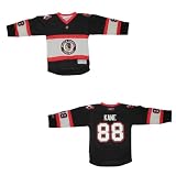 Boys NHL Chicago Blackhawks Kane #88 Hockey Jersey / Sweater - Black & Beige (Size: S/M )