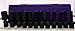 Westward 4PRF1 Impact Socket Set, Univ, 3/8 Dr, Deep, 12 Pc