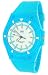 Q&Q Sky Blue Plastic Unisex Watch with White Dial VQ68J007Y